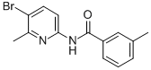 N-(5-BROMO-6-METHYL-2-PYRIDINYL)-3-METHYL-BENZAMIDE