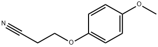 3-(4-methoxyphenoxy)propanenitrile