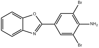 4-(1,3-BENZOXAZOL-2-YL)-2,6-DIBROMOANILINE Structural