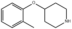 4-(o-tolyloxy)piperidine Structural