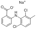 MECLOFENAMATE SODIUM Structural