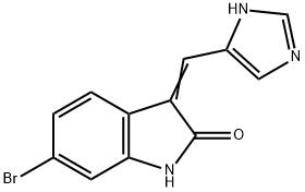 6-BROMO-3-(3H-IMIDAZOL-4-YLMETHYLENE)-1,3-DIHYDRO-INDOL-2-ONE