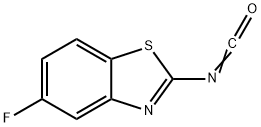 Benzothiazole, 5-fluoro-2-isocyanato- (9CI) Structural