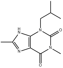 Xanthine, 1,8-dimethyl-3-isobutyl-