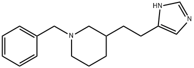 1-BENZYL-3-[2-(1H-IMIDAZOL-4-YL)-ETHYL]-PIPERIDINE Structural