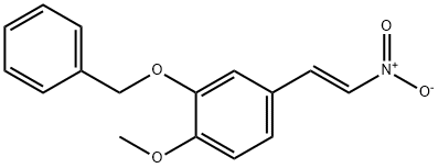 TRANS-3-BENZYLOXY-4-METHOXY-BETA-NITROSTYRENE Structural