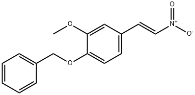 4-BENZYLOXY-3-METHOXY-OMEGA-NITROSTYRENE Structural