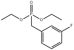 Diethyl 3-fluorobenzylphosphonate Structural