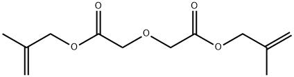 Oxybisacetic acid bis(2-methylallyl) ester Structural