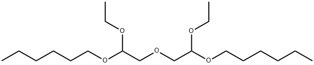Bis(2-hexyloxy-2-ethoxyethyl) ether Structural