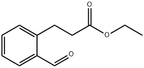 ETHYL 3-(2-FORMYLPHENYL)PROPANOATE Structural