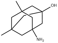 3-AMINO-5,7-DIMETHYLADAMANTAN-1-OL Hydrochloride Structural