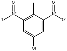 3,5-dinitro-p-cresol Structural