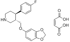 Paroxetine maleate Structural