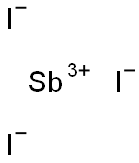 antimony triiodide Structural