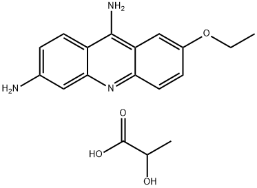 2-ETHOXY-6,9-DIAMINOACRIDINE LACTATE,2-ETHOXY-6,9-DIAMINOACRIDINE LACTATE MONHYDRATE,2-ETHOXY-6,9-DIAMINOACRIDINE LACTATE MONOHYDRATE