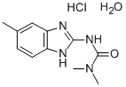 Urea, 1,1-dimethyl-3-(5-methyl-2-benzimidazolyl)-, hydrochloride, hydr ate