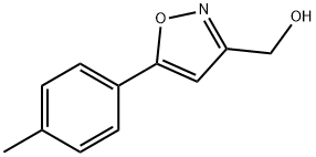 (5-P-TOLYLISOXAZOL-3-YL)METHANOL Structural