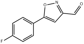 5-(4-FLUOROPHENYL)ISOXAZOLE-3-CARBOXAL& Structural