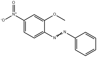 2-METHOXY-4-NITROAZOBENZENE Structural