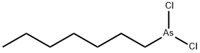 Dichloroheptylarsine Structural