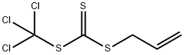 Trithiocarbonic acid 2-propenyl(trichloromethyl) ester Structural