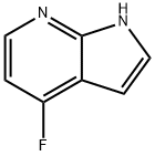 4-FLUORO-7-AZAINDOLE Structural