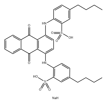 ACID GREEN 27 (C.I. 61580) Structural