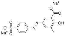 2-HYDROXY-3-METHYL-5-((4-SULFOPHENYL)AZ&