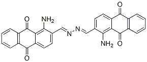 1-amino-9,10-dihydro-9,10-dioxoanthracene-2-carbaldehyde 2-[(1-amino-9,10-dihydro-9,10-dioxo-2-anthryl)methylene]hydrazone 