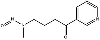 4-(N-NITROSOMETHYLAMINO)-1-(3-PYRIDYL)-1-BUTANONE Structural