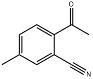 Benzonitrile, 2-acetyl-5-methyl- (9CI) Structural