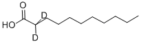 2,2-DIDEUTEROUNDECANOIC ACID Structural