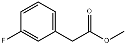 METHYL 3-FLUOROPHENYLACETATE Structural