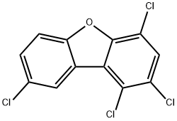 1,2,4,8-TCDF Structural