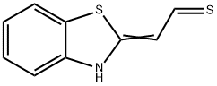 Ethanethial, 2(3H)-benzothiazolylidene- (9CI) Structural