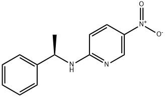 (R)-(+)-2-(ALPHA-METHYLBENZYLAMINO)-5-NITROPYRIDINE Structural