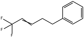 Benzene, (5,5,5-trifluoro-3-pentenyl)- (9CI) Structural