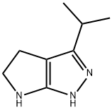Pyrrolo[2,3-c]pyrazole, 1,4,5,6-tetrahydro-3-(1-methylethyl)- (9CI) Structural