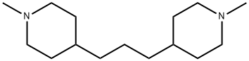 4,4'-Trimethylenebis(1-methylpiperidine) Structural