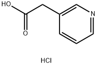 3-Pyridylacetic acid hydrochloride Structural