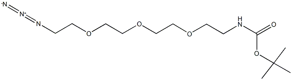 Azido-PEG4-NHBoc Structural