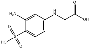 N-(3-amino-4-sulfophenyl)glycine Structural
