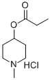 4-PIPERIDINOL, 1-METHYL-, PROPANOATE, HYDROCHLORIDE