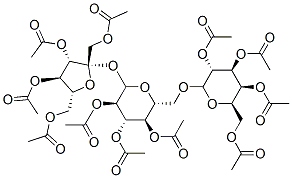 RAFFINOSE UNDECAACETATE Structural