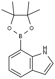 Indole-7-boronic acid pinacol ester Structural