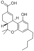 DL-11-NOR-9-CARBOXY-DELTA-9-THC Structural