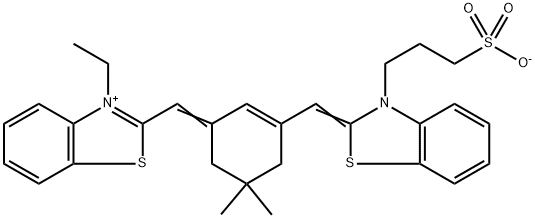 3-(2-[(3-([3-ETHYL-1,3-BENZOTHIAZOL-2(3H)-YLIDENE]METHYL)-5,5-DIMETHYL-2-CYCLOHEXEN-1-YLIDENE)METHYL]-1,3-BENZOTHIAZOL-3-IUM-3-YL)-1-PROPANESULFONATE