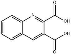 2,3-Quinoline dicarboxylic acid  Structural