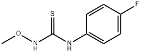 Thiourea, N-(4-fluorophenyl)-N-methoxy- (9CI) Structural